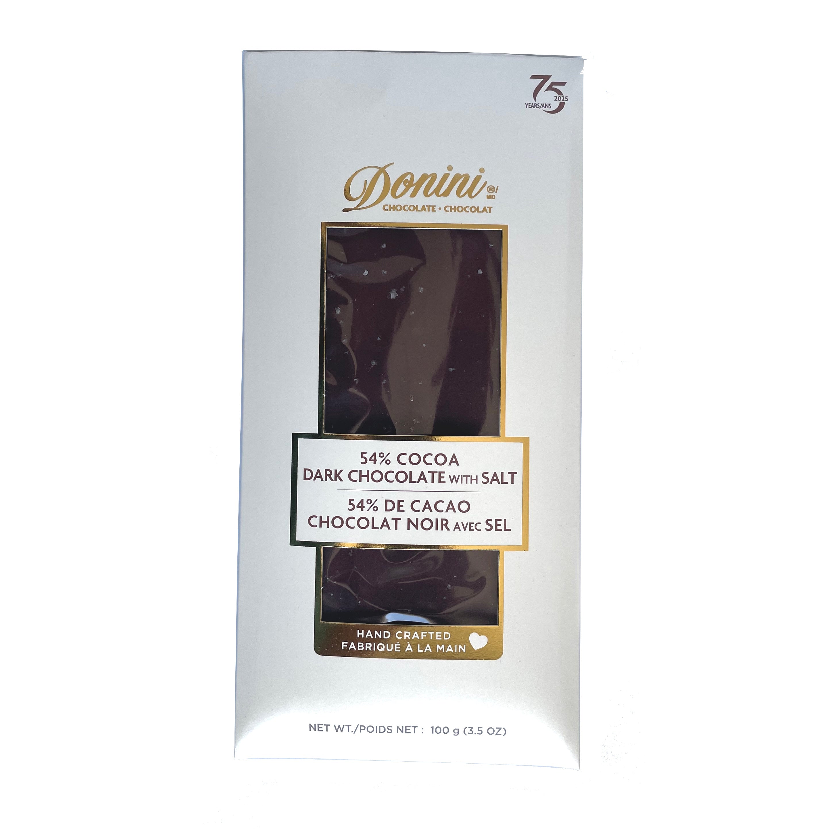 Dark Chocolate w/ sea salt - Donini