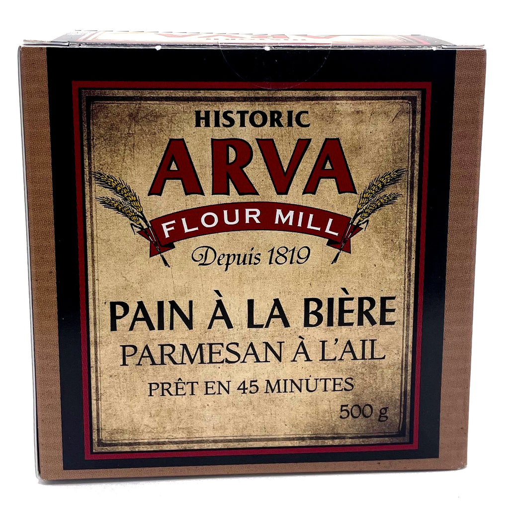 Garlic Parmesan Beer Bread - Arva Flour Mills