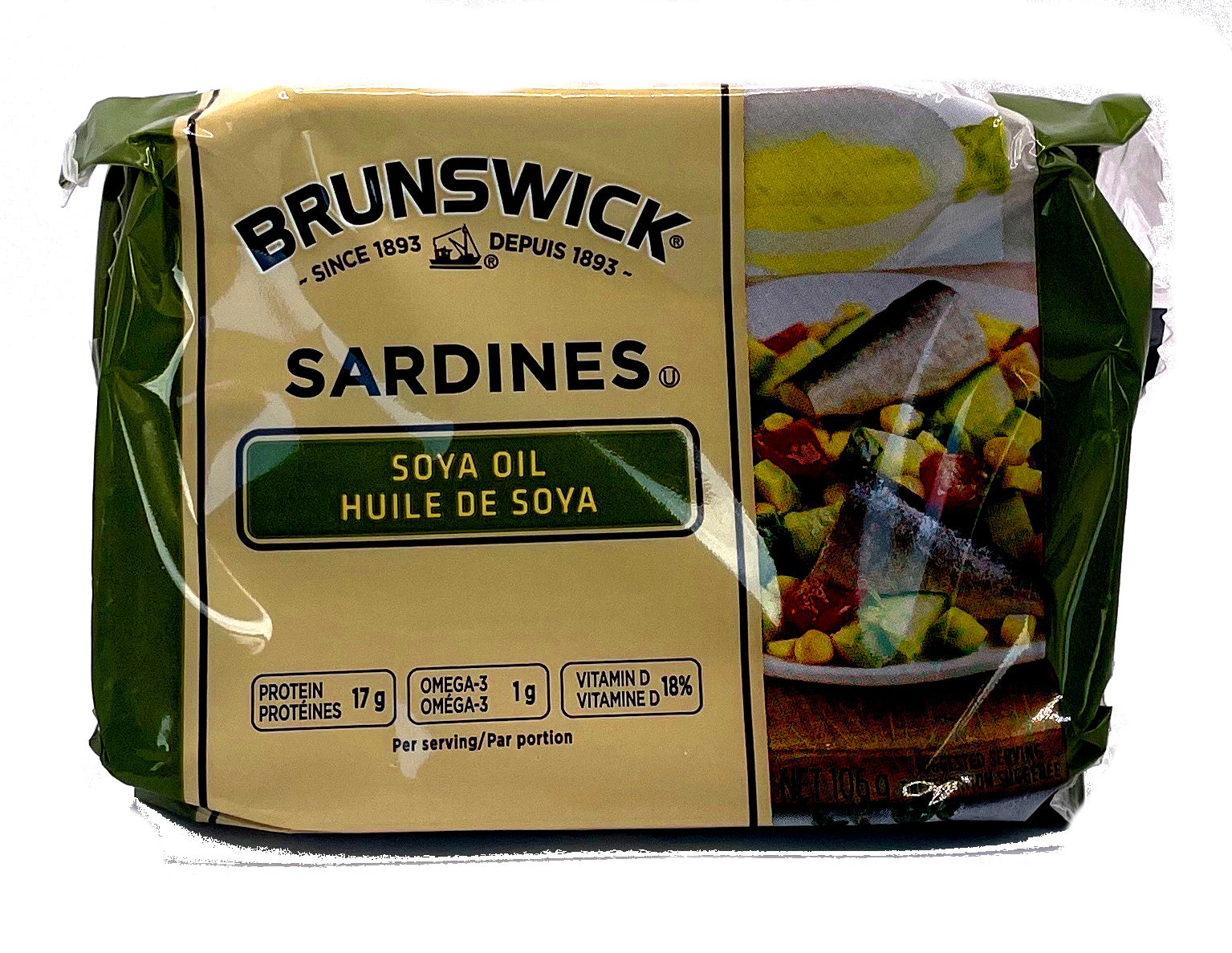 Sardines (in oil) - Brunswick